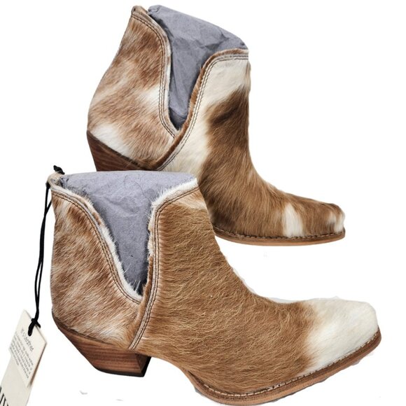 MYRA BAG Sunset Bloom Hair‎ On Shortie Split  Cowboy Boots  6-10 NWT - Picture 1 of 11
